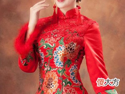 梦见红色旗袍