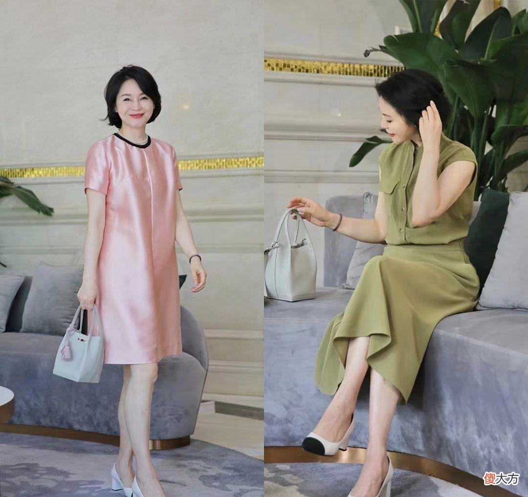 【就爱时尚】三伏天流行一种“桑蚕丝裙”！知性又高贵，50岁女人穿气质满满