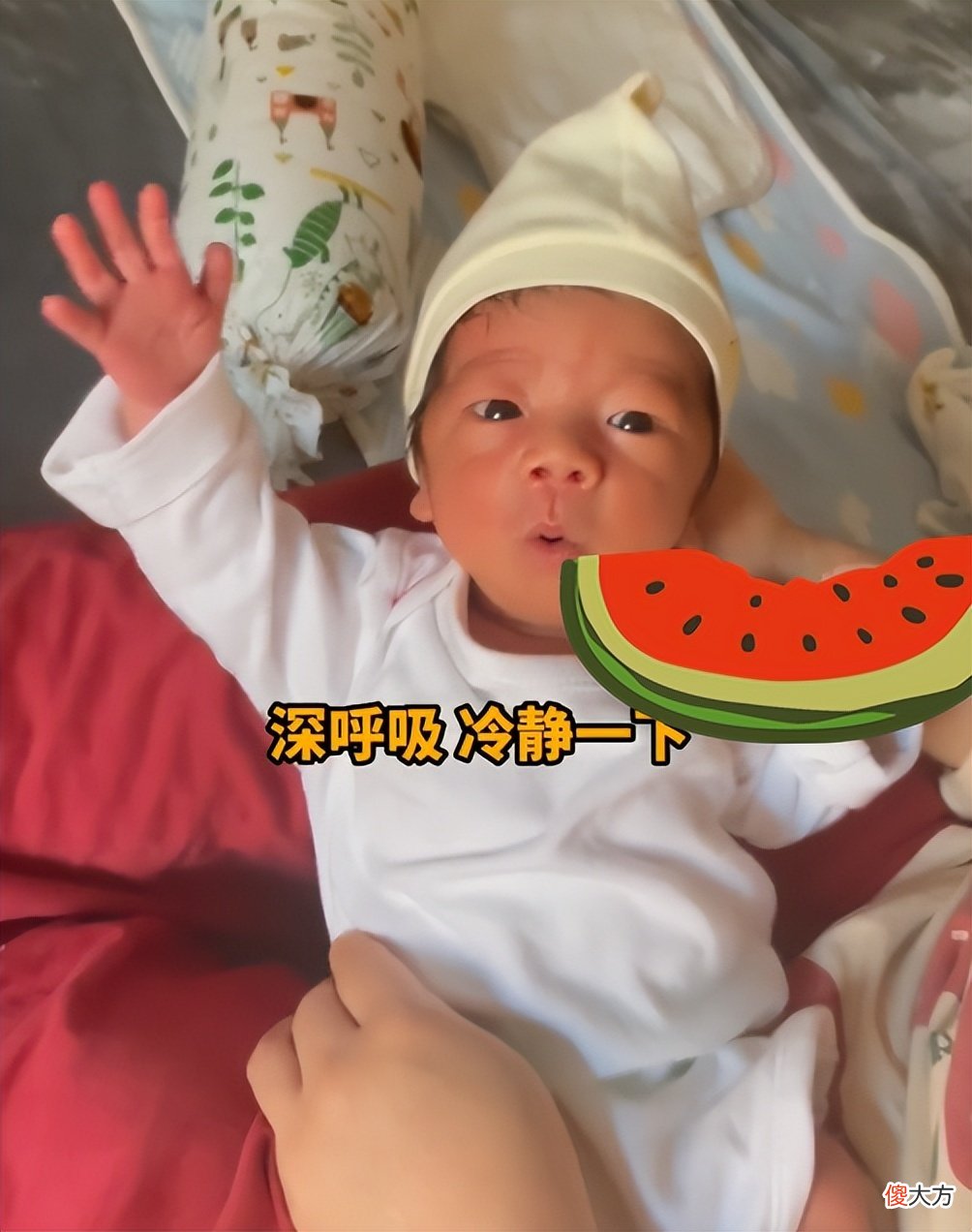 “孟婆汤掺水了”？刚出生宝宝表情丰富，小心思被眼神暴露无遗