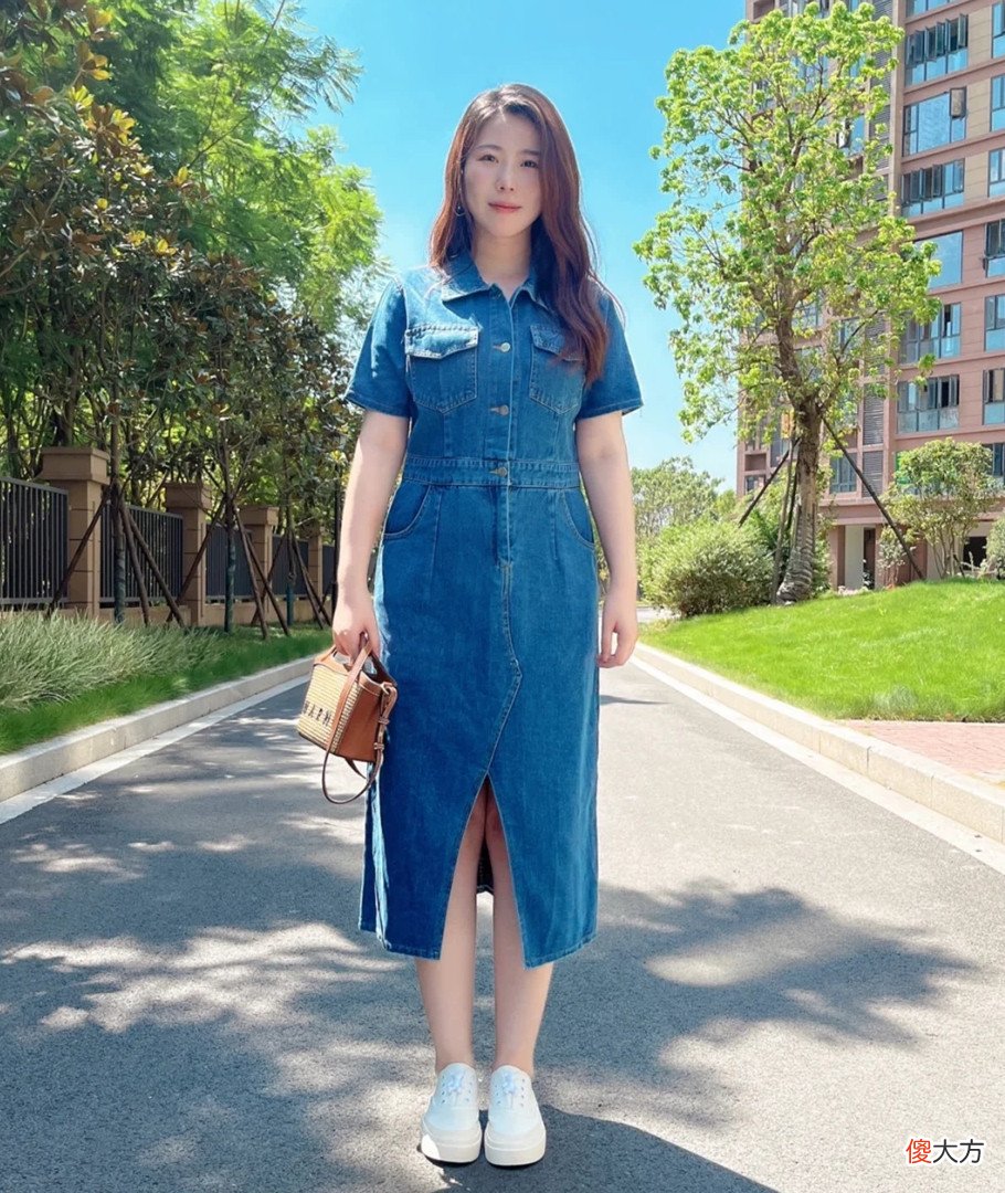 【时尚一点】会打扮的“胖女人”有多美？她165cm/142斤，各种美衣美裙都敢穿