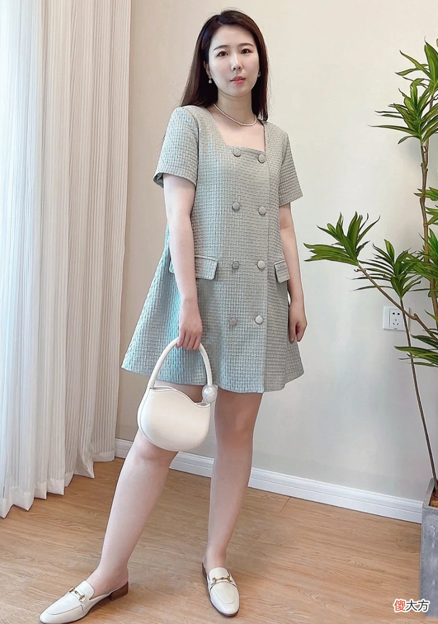 【时尚一点】会打扮的“胖女人”有多美？她165cm/142斤，各种美衣美裙都敢穿