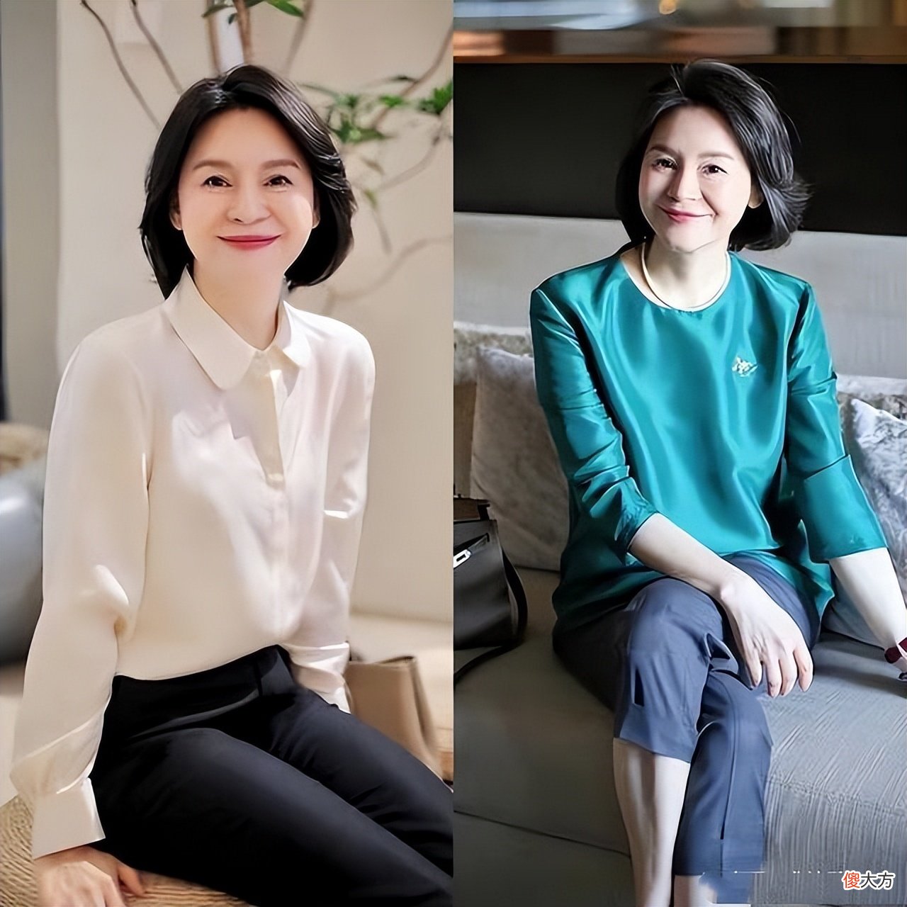 【时尚一点】50＋女人的穿搭攻略，不装嫩也不显老，照着这位阿姨穿就对了