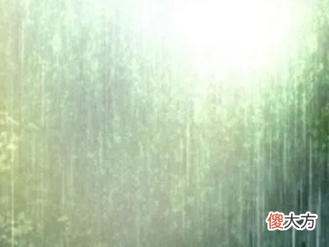 梦见下雨出太阳