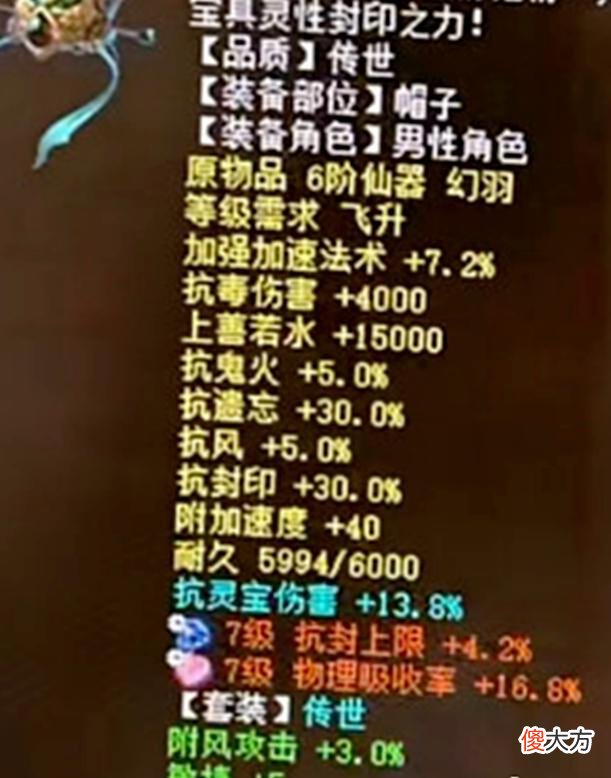 【游戏迷】大话西游2：速度达到4018的超敏男魔展示装备，一线水准？