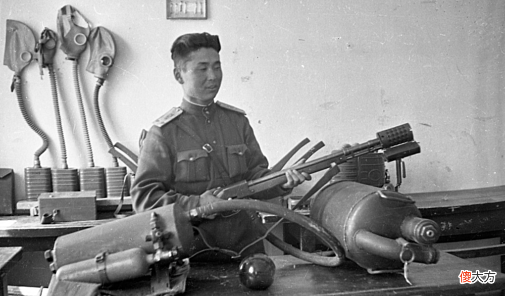 【历史故事】老照片四十年代的外蒙士兵清一色的苏式装备