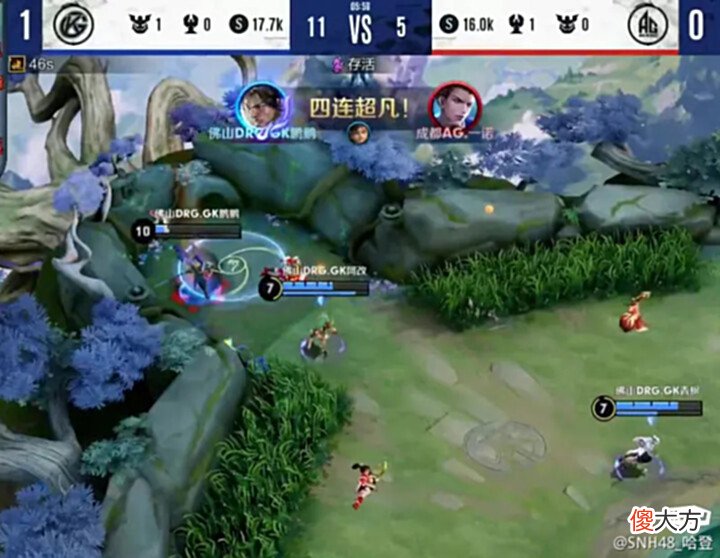 【游戏迷】盘点常规赛第二轮五大操作名场面：不然澜再拿五杀，爱思逛街流鬼谷子…