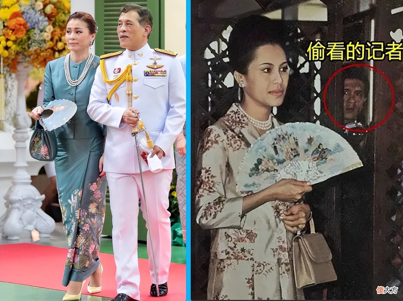 【就爱时尚】苏提达致敬婆婆诗丽吉！佩戴同款披肩飘带亮相庆典，美得难分上下