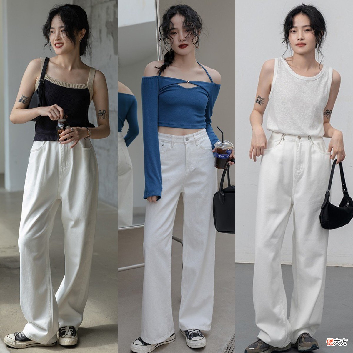 【时尚一点】夏天正流行“小白裤”，这样穿知性减龄，回头率很高