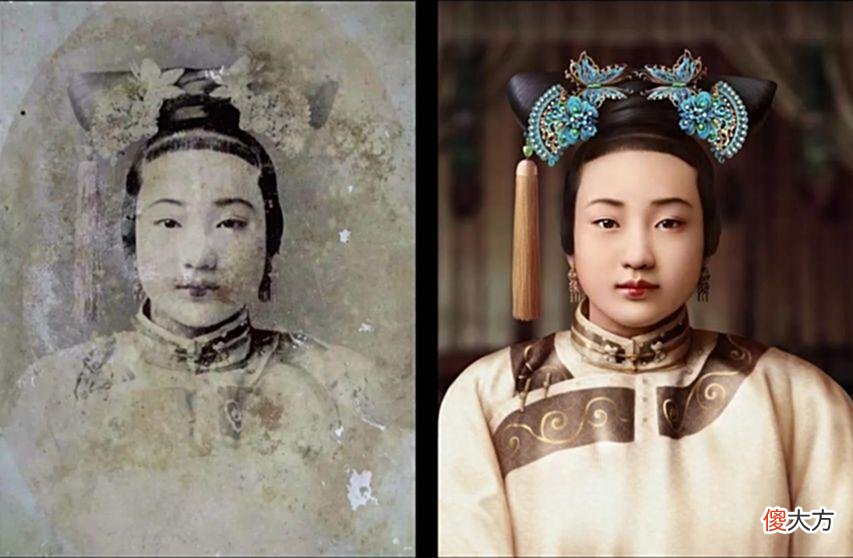 【历史故事】清朝后宫女子相貌丑陋？老照片告诉你，有些妃子颜值不输女明星