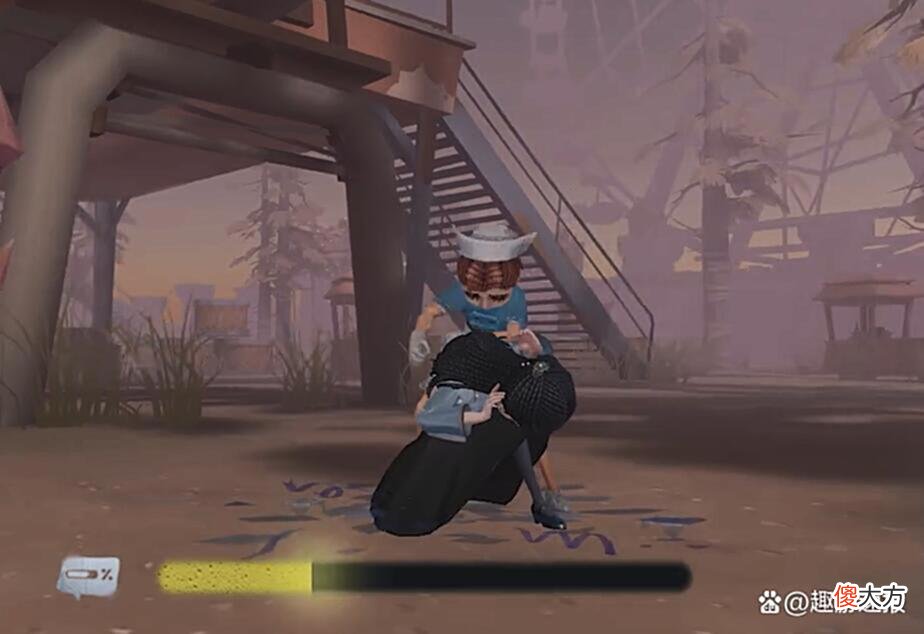 【游戏世界】第五人格：古董商技能“吓坏”监管者，打球不过瘾，开始打人了？