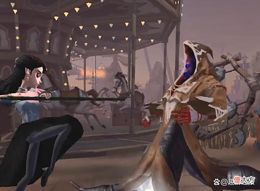 【游戏世界】第五人格：古董商技能“吓坏”监管者，打球不过瘾，开始打人了？