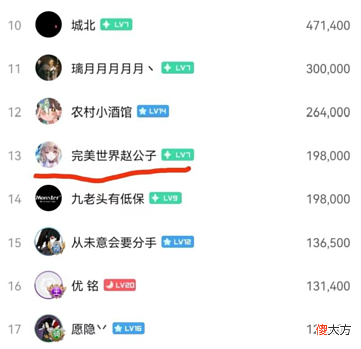 【游戏世界】浮夸直播间被完美世界工作人员礼物刷屏,牌面拉满!