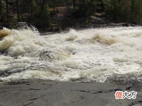 梦见大河里流水