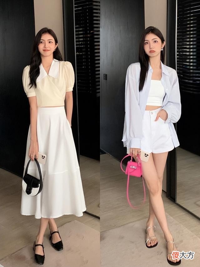 【时尚一点】夏季衣服不用买太多，多买几件衬衫就够了，风格百变可甜可盐