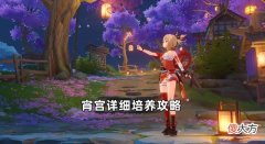 【游戏世界】联动天赋·炎昼风物诗角色简析宵宫阵容解析