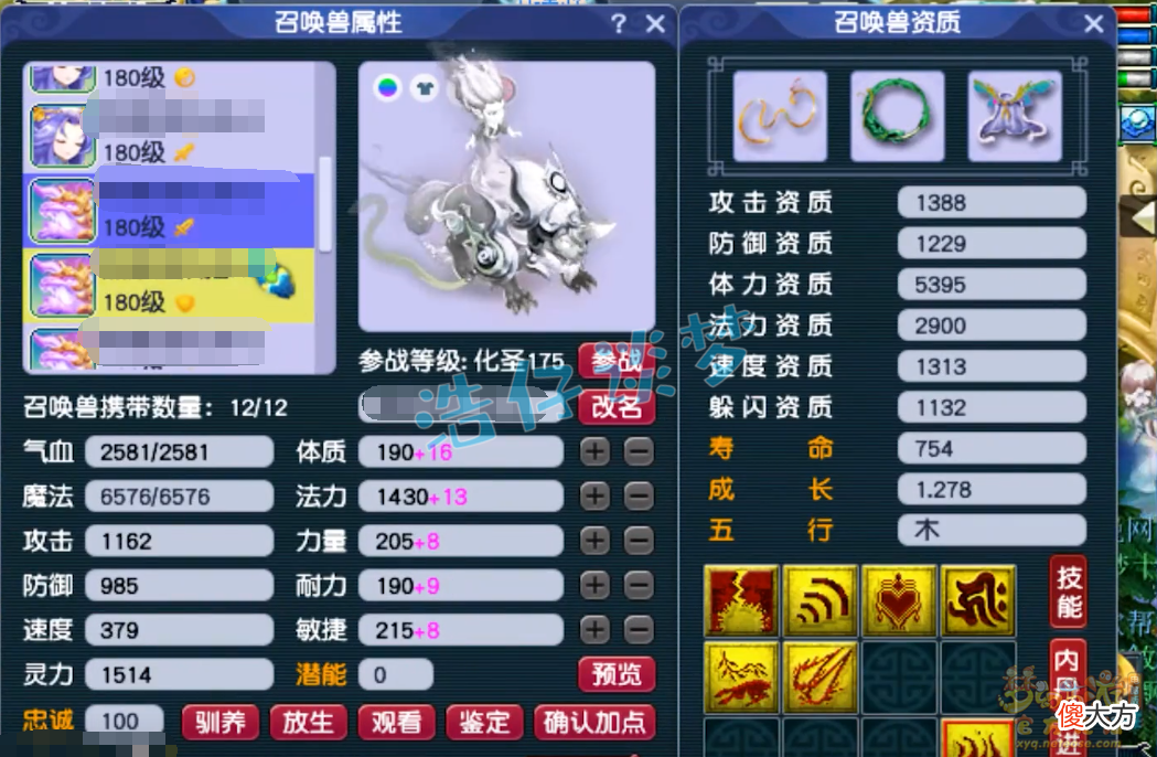 【游戏迷】梦幻西游：175三攻队狮驼不带野兽带慈航？给7技能夜罗刹打神马！