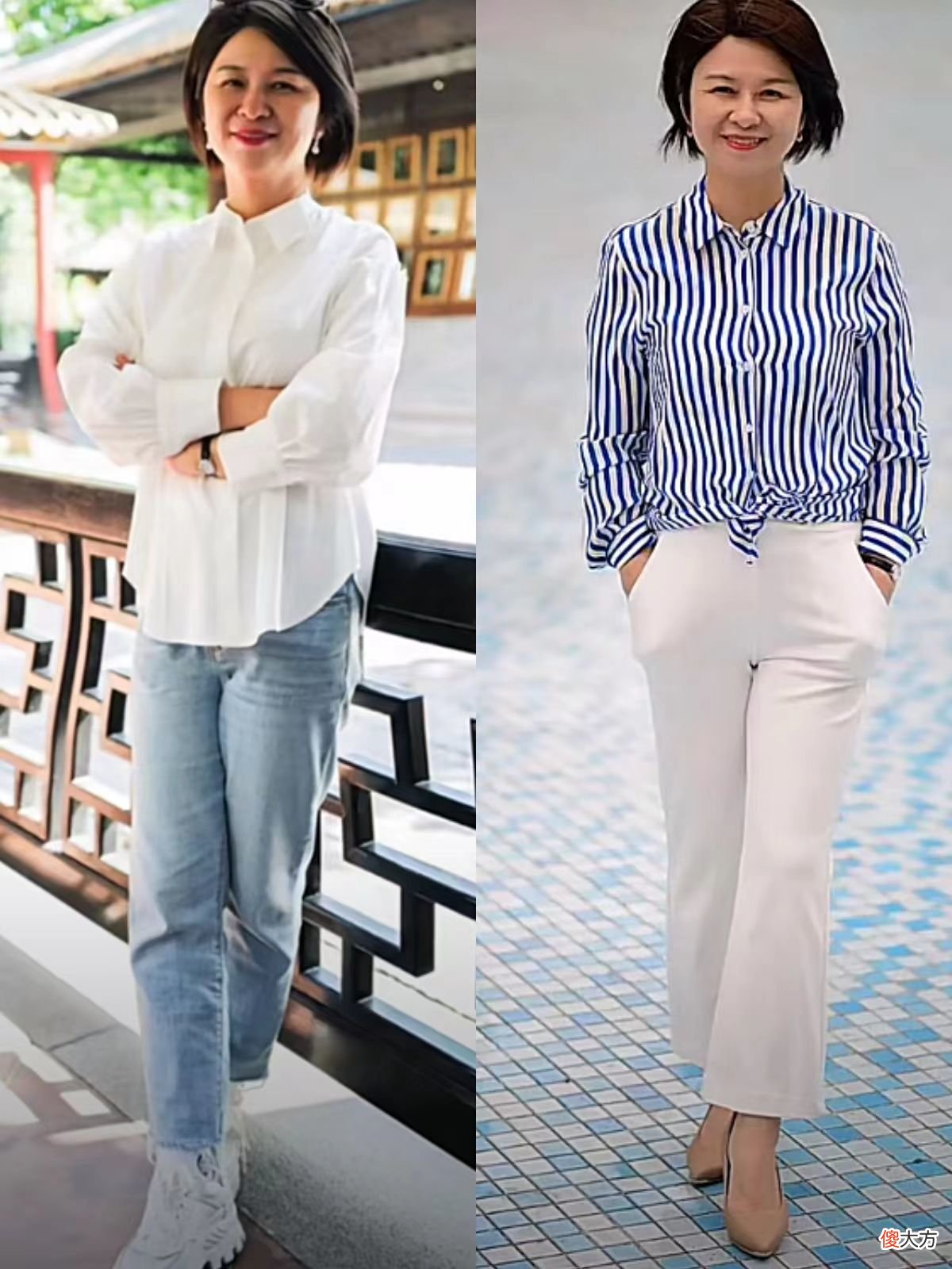 【时尚一点】女人过了50岁穿衣要得体，学学这位中国大妈，优雅气质又有亲和力