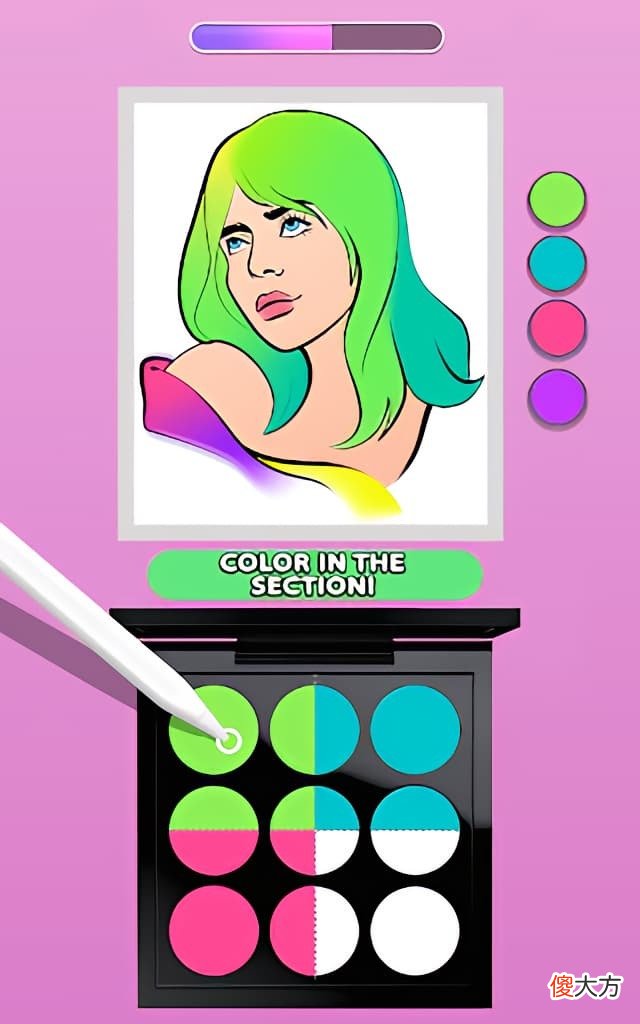 【游戏迷】CrazyLabs自制眼影盘模拟游戏《Makeup Kit》定制个性色彩