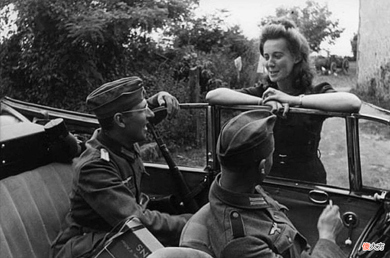 【爱历史】1941年的法国巴黎，德军俱乐部开遍全国，丽人美女委身德国军官