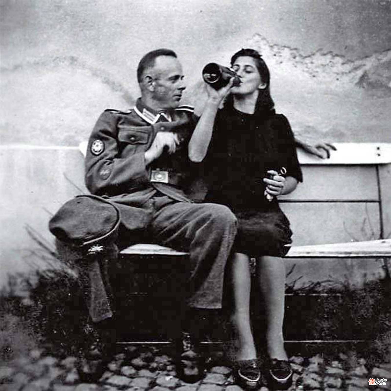 【爱历史】1941年的法国巴黎，德军俱乐部开遍全国，丽人美女委身德国军官