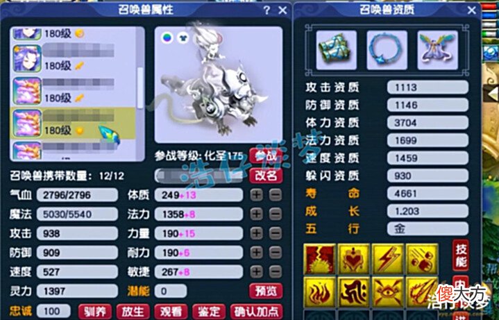 【游戏迷】梦幻西游:175三攻队狮驼不带野兽带慈航?给7技能夜罗刹打神马!