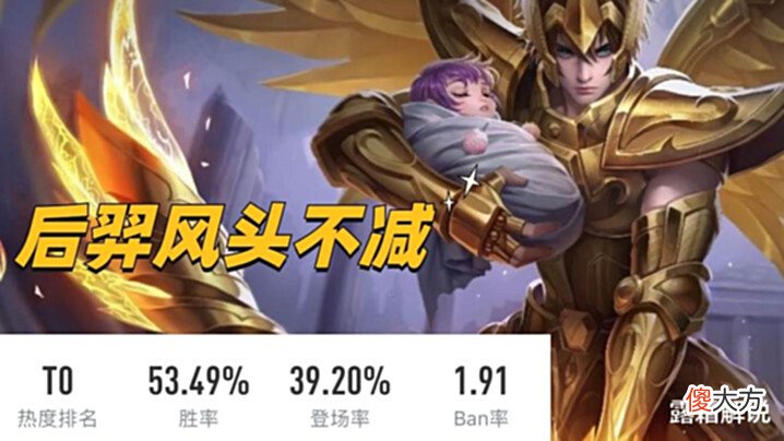 【游戏迷】最新英雄强度榜出炉,后羿风头不减,老夫子悄然崛起,宫本还能削