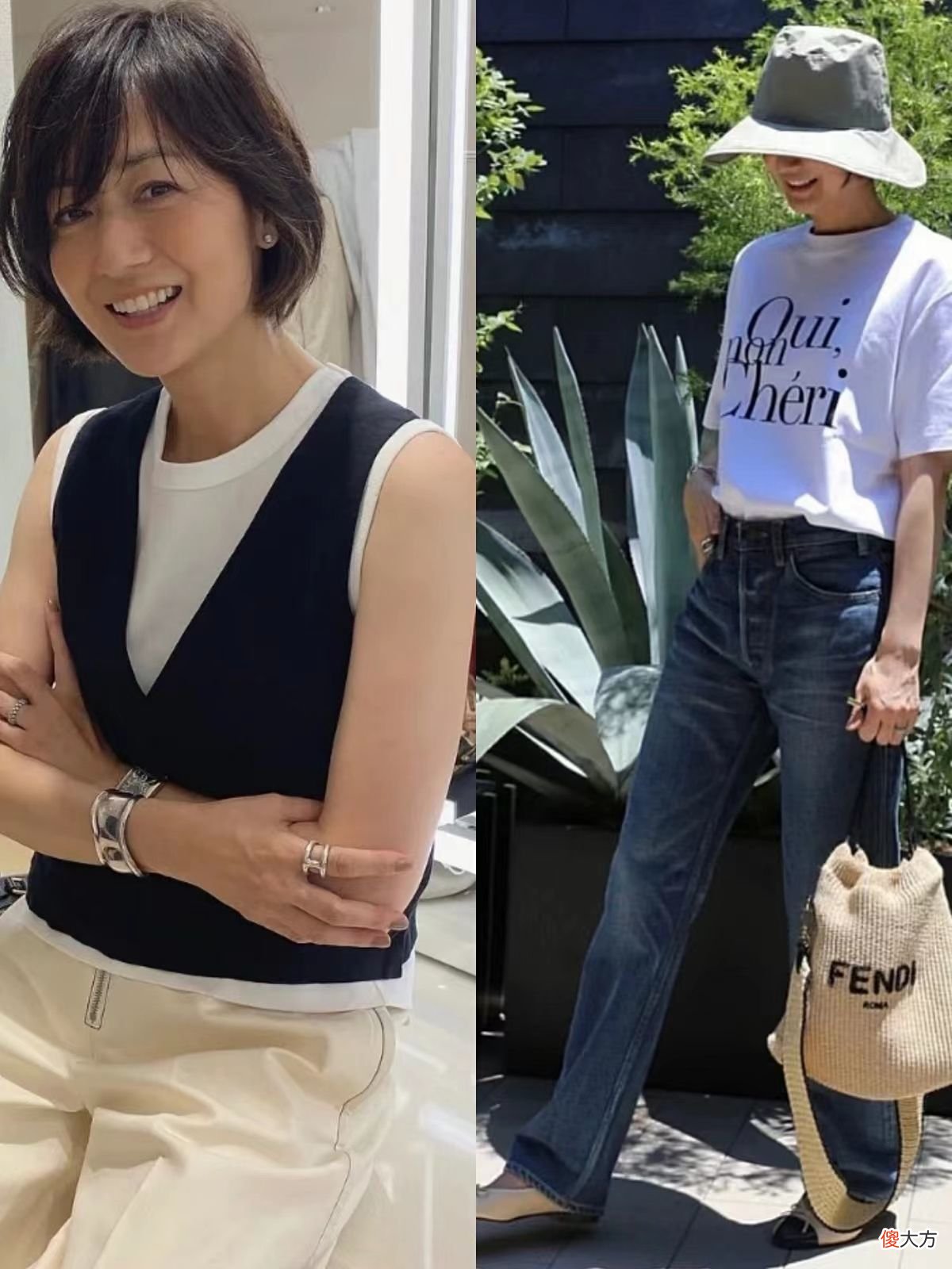 【时尚一点】论打扮优雅就服这4位日本大姐，简约得体又高级，各有各的魅力