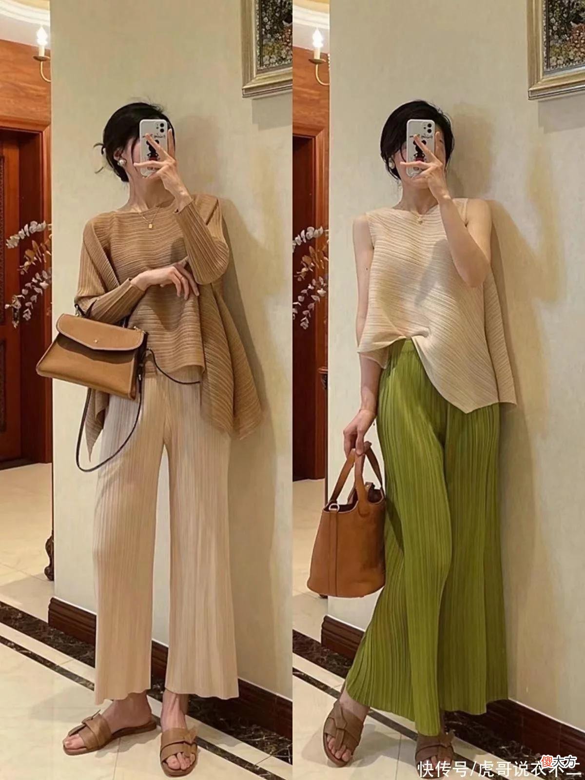 【时尚一点】成熟女人穿衣“显贵”的秘诀：衣服选精不选多，颜色温柔，太美了