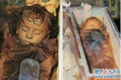 印加儿童木乃伊，古印加帝国竟将儿童当成祭品(活埋)