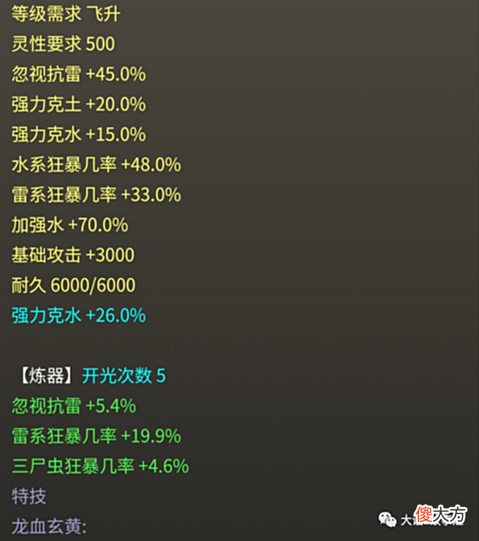 【游戏迷】大话西游2:这把5级爪子因为优秀的炼器属性,堪比6级神兵!
