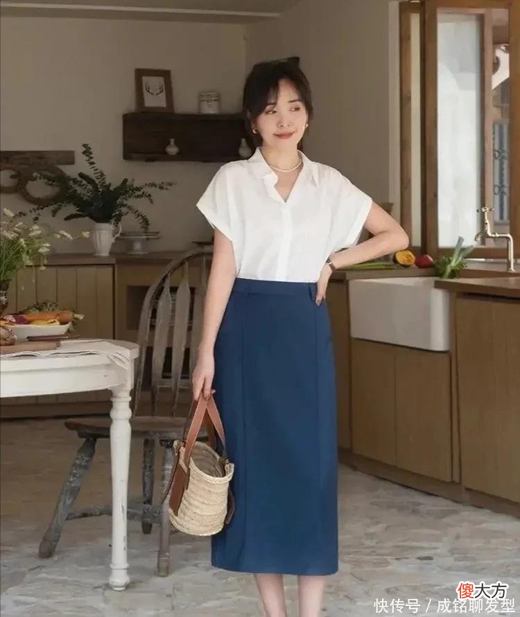 【就爱时尚】适合成熟女人的优质穿搭，把“直筒裙”搭配好，有品位更显气质