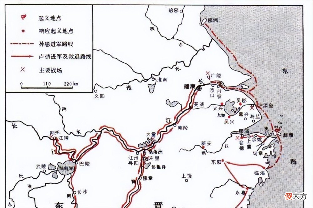 【爱历史】荆州刺史王诞秘密对刘裕说∶“大人平定南燕，再灭卢循”