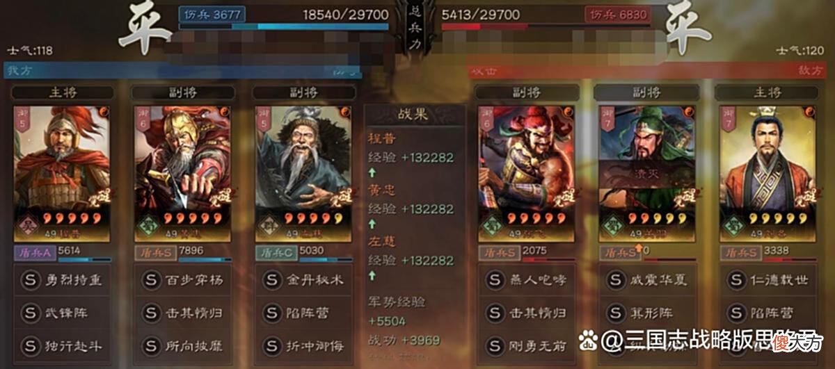 【游戏世界】三国志战略版武锋黄忠，边角料战法组成的T1阵容