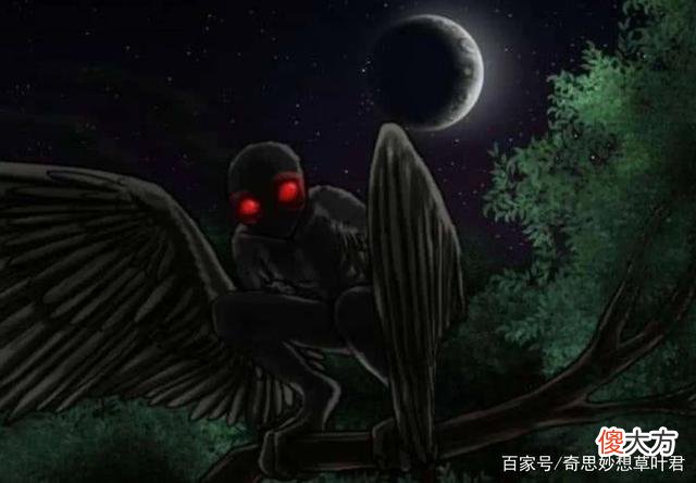 “天蛾人”频繁被目击：长有巨大翅膀和红眼，每次出现都带来厄运