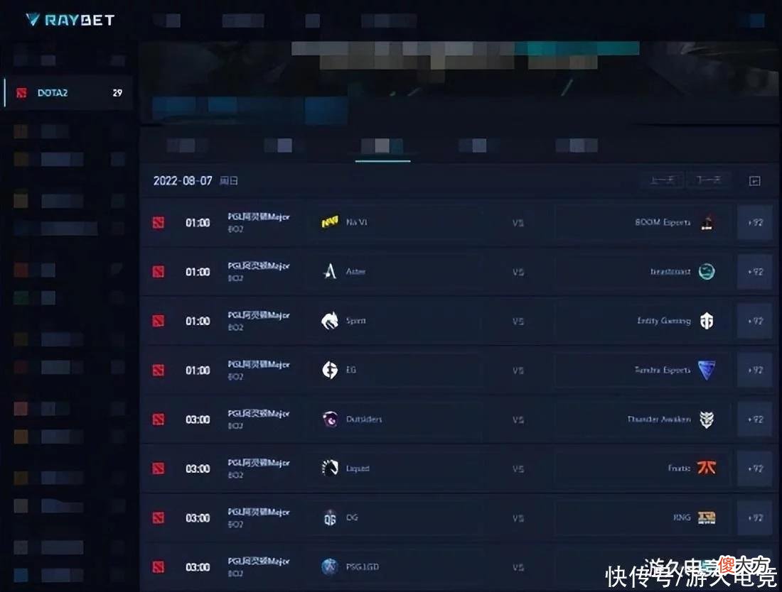 【游戏世界】雷竞技8月6日-8月7日Major前瞻：LGD有望小组第一出线