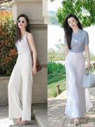 【时尚一点】这才是成熟女人该会的“高级感”穿搭：衣穿浅，适当露肤，太美了