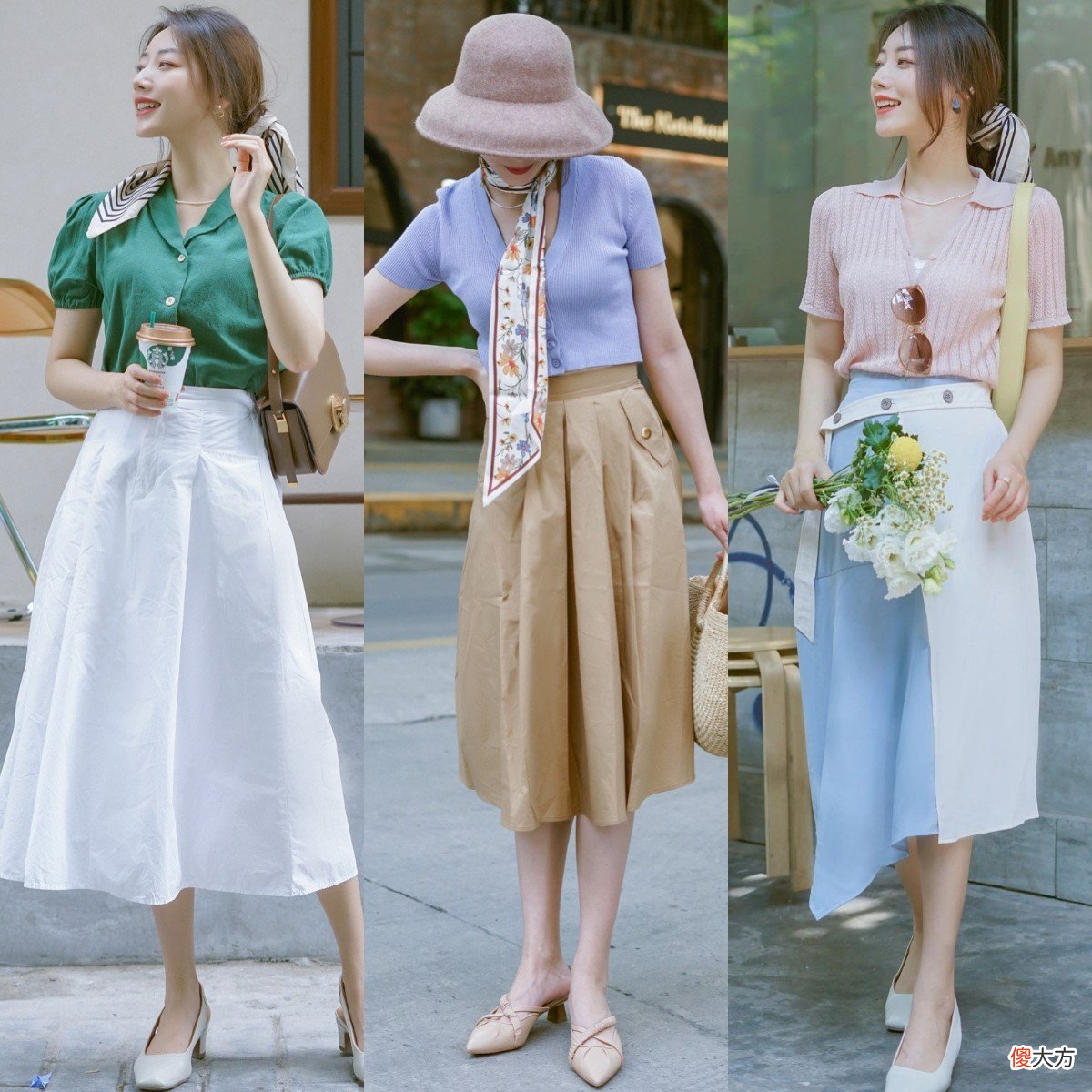 【就爱时尚】三木过时了，这位博主的裙装穿搭更优雅有气质，适合30岁＋女人