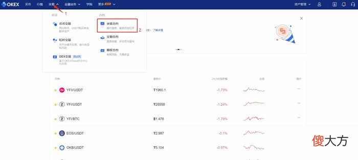 欧易平台| 欧易交易所怎么做多做空?OKEX/欧易交易所做多做空操作教程