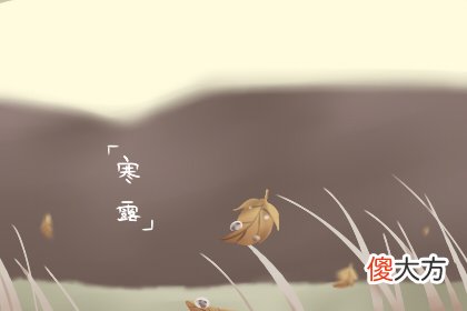 寒露节气的特点 是秋季第几个节气(图文)