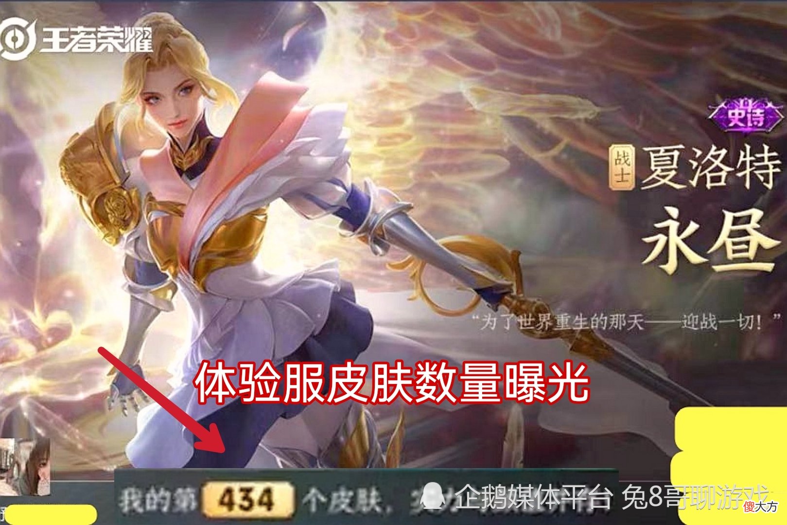 【游戏迷】王者荣耀：虞姬电竞皮肤突袭，体验服皮肤数量曝光，赵云探幽系列有望三月底上线
