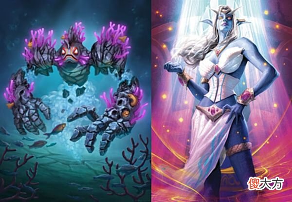 【游戏迷】炉石传说：新版本沉没之城，法师预购皮肤艾萨拉，战棋新种族纳迦