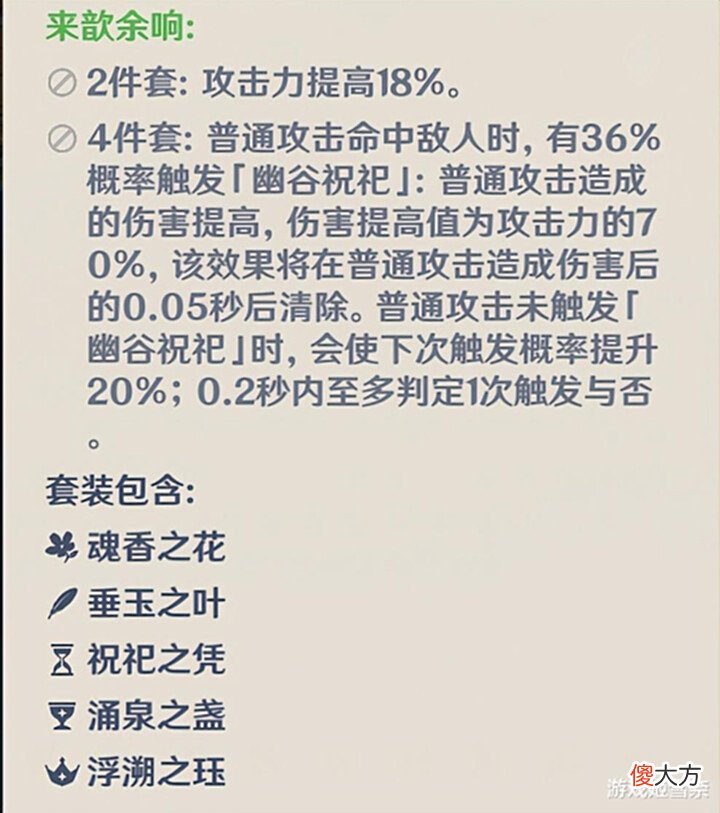 【游戏世界】原神:普攻滴神!宵宫圣遗物应该怎么选?