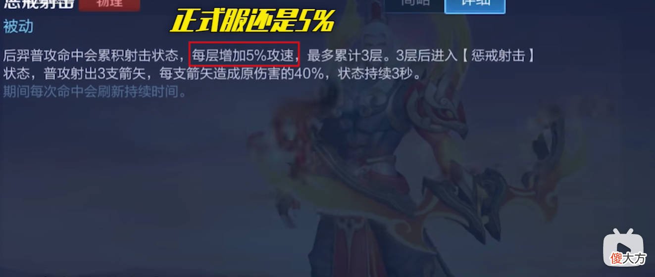 【游戏世界】王者荣耀法球流后羿削弱后羿并没有变弱,策划还在削弱