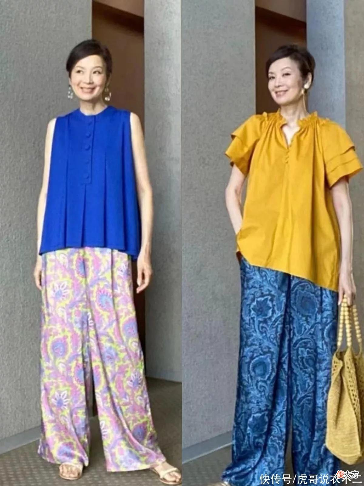 【就爱时尚】这位中年妈妈太懂时尚，穿衣优雅得体又舒适，关键一点都不显老
