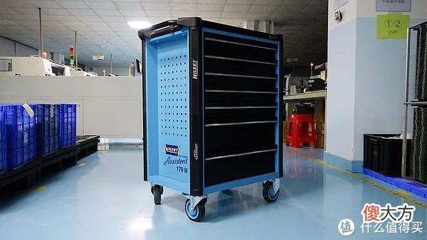【时尚一点】SCARToolHaul 篇十七：工具党的终极德味工具车 - 哈蔡特 Hazet Assistent 179 N 七抽柜工具车首发开箱