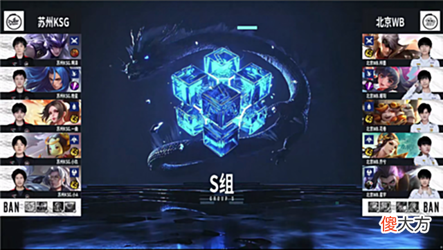 【游戏世界】夏季赛快讯：北京WB让二追三苏州KSG，花卷嬴政持续火力压制