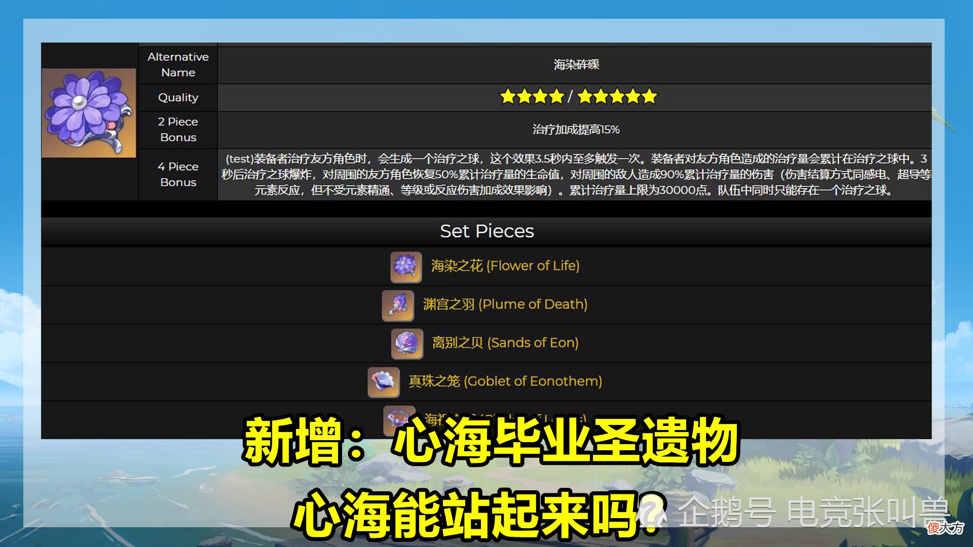 【游戏迷】原神：下版本复刻阿贝多？4套新装备将至，岩C喜迎新毕业装备