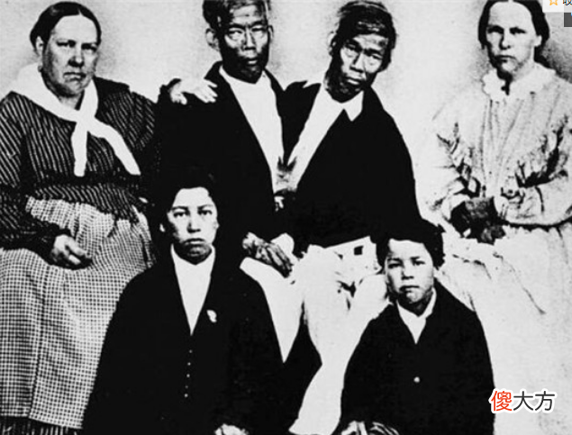 史上第一对连体人是中泰混血，娶了一对英国姐妹，生下21个孩子
