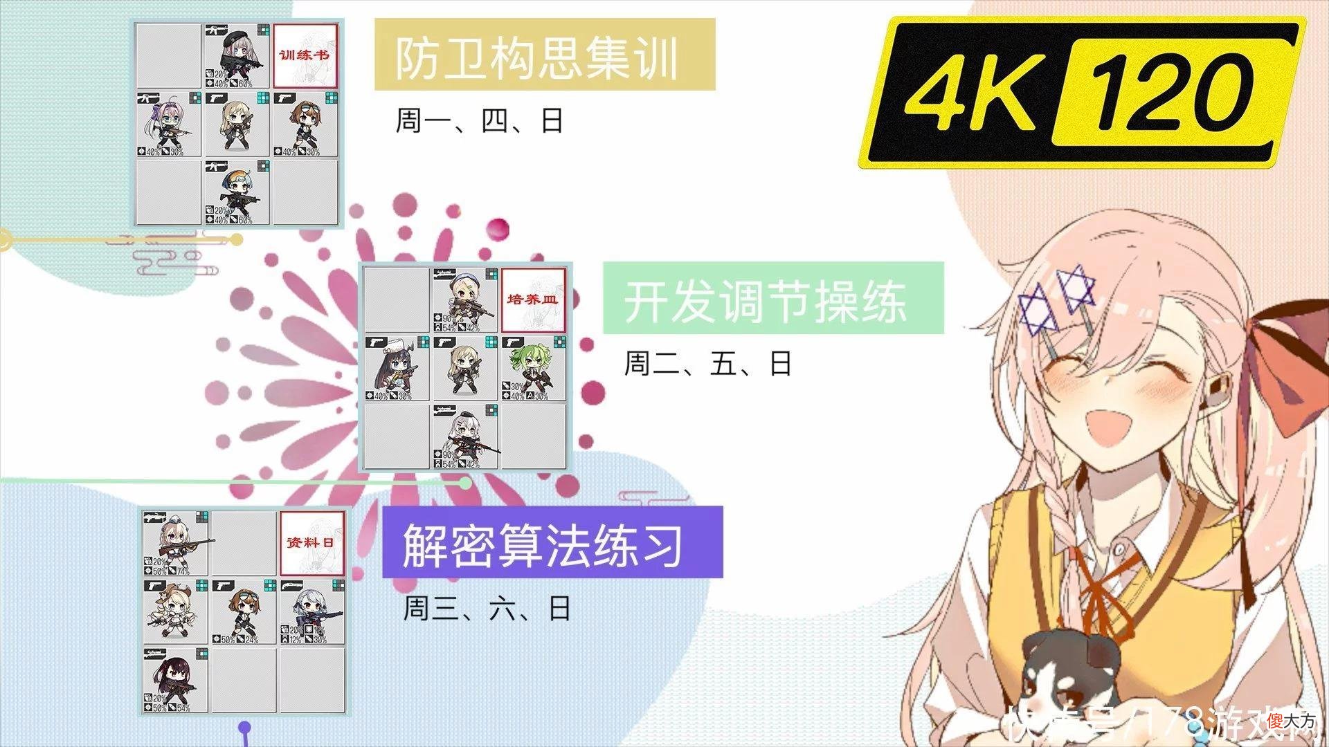 【游戏世界】少女前线：iOS服8月8日至8月14日铁血融合演习配队攻略