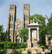 【爱历史】民国老照片：正定的阳和楼、青宫太保坊、华塔、青塔、木塔等风貌